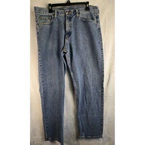 Wrangler Five Star Men's Jeans Regular Fit - Light Blue Stonewash Size 36 x 32